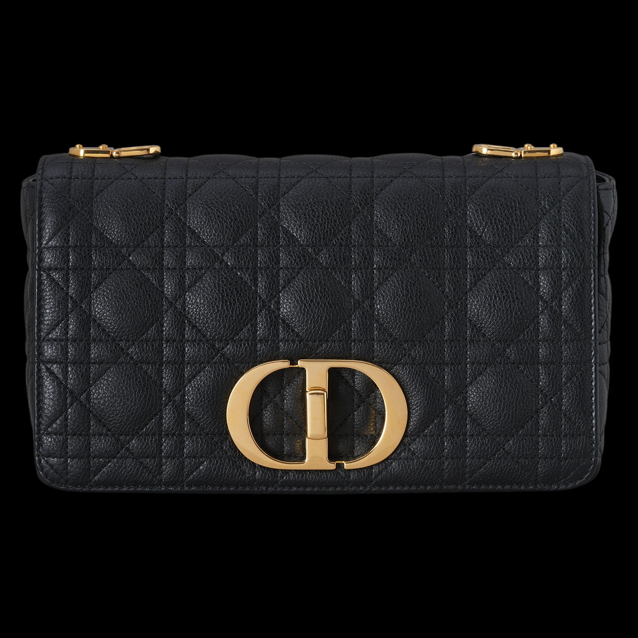 CHRISTIAN DIOR(USED)디올 카로 미듐 체인 숄더백